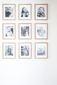 5 easy steps for a photo gallery wall
