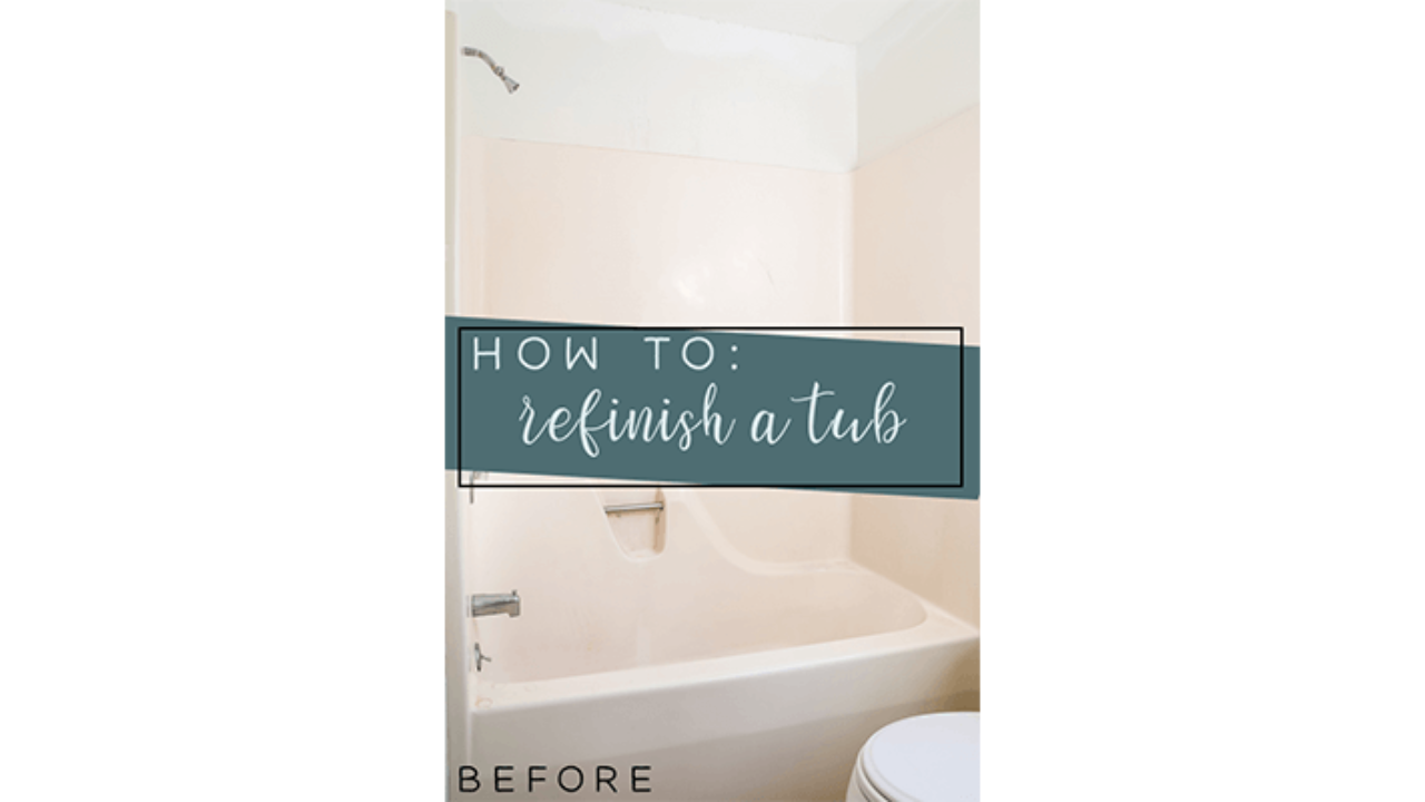 How To Refinish A Tub For 50 Or Less Living Letter Home