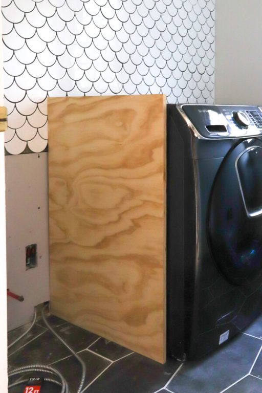 DIY Built In Washer And Dryer - Living Letter Home