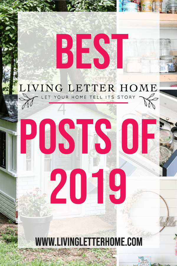 Best DIY projects and room reveals of 2019 #bestof #DIY #roommakeover #roomreveal