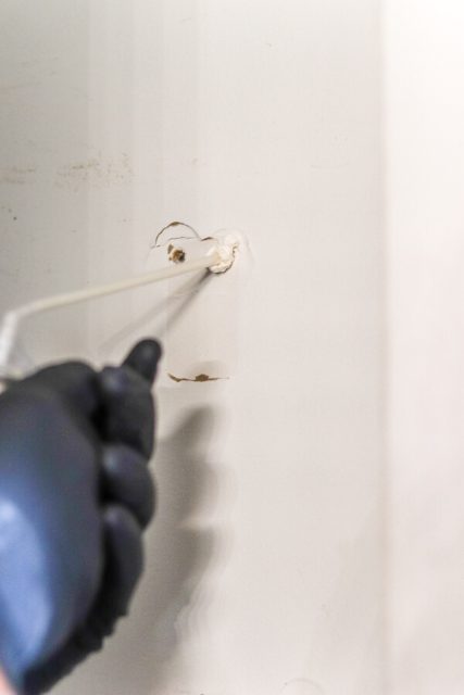 How To Patch A Hole In Drywall (My Favorite Trick!) - Living Letter Home