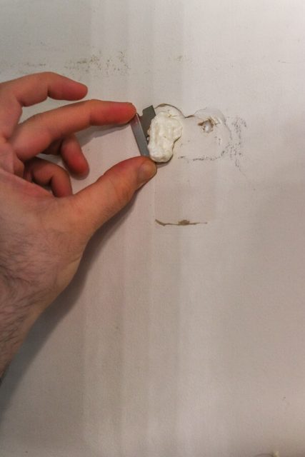 How To Patch A Hole In Drywall (My Favorite Trick!) - Living Letter Home