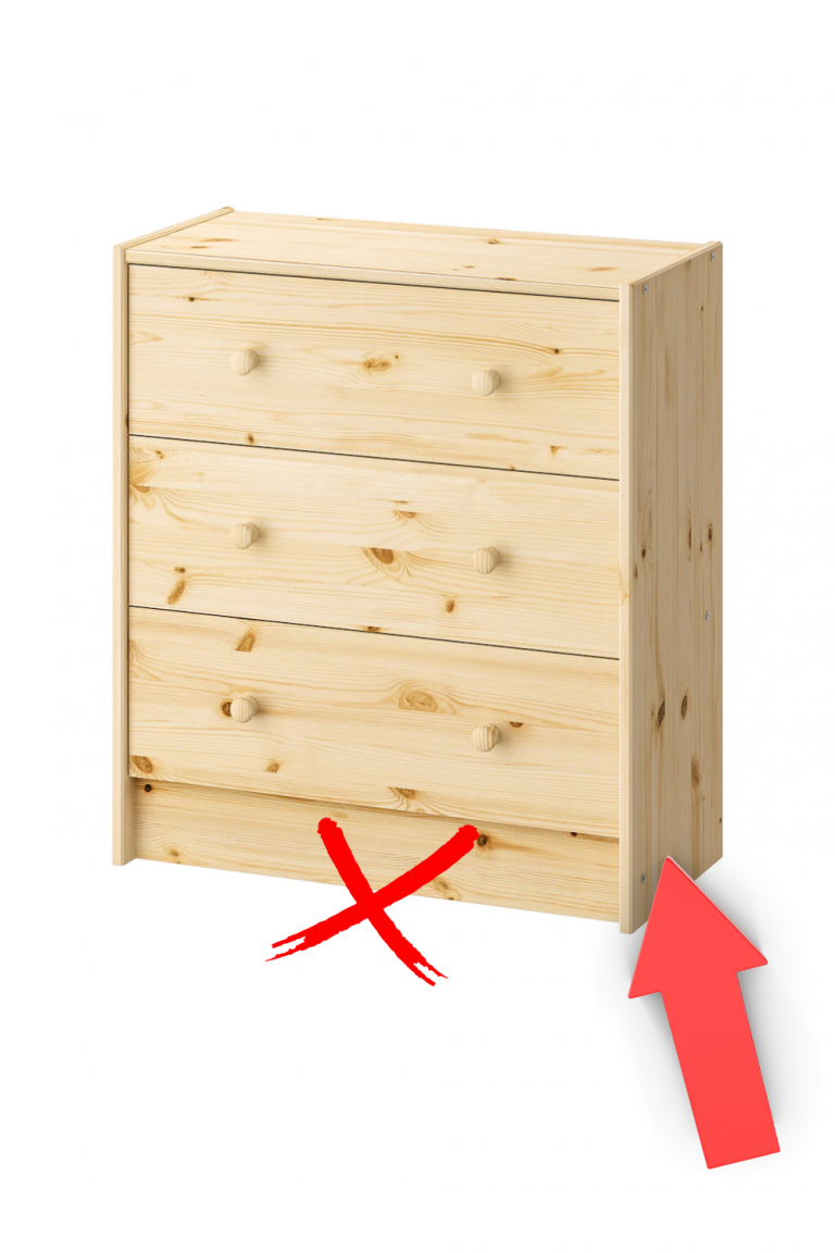 GENIUS Stacked Ikea Rast Hack Tutorial Living Letter Home