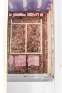 drywall in flip house investment property