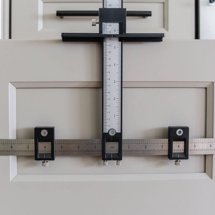 kitchen cabinet door hardware kit on greige kitchen cabinets