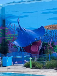 giant stingray at art of animation resort best Disney World value resort
