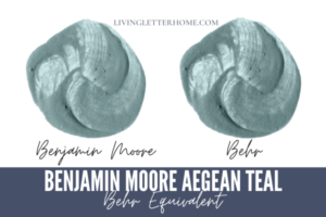 benjamin moore aegean teal sherwin williams equivalent graphic