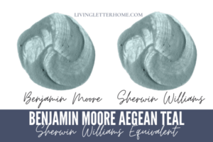 benjamin moore aegean teal sherwin williams equivalent graphic