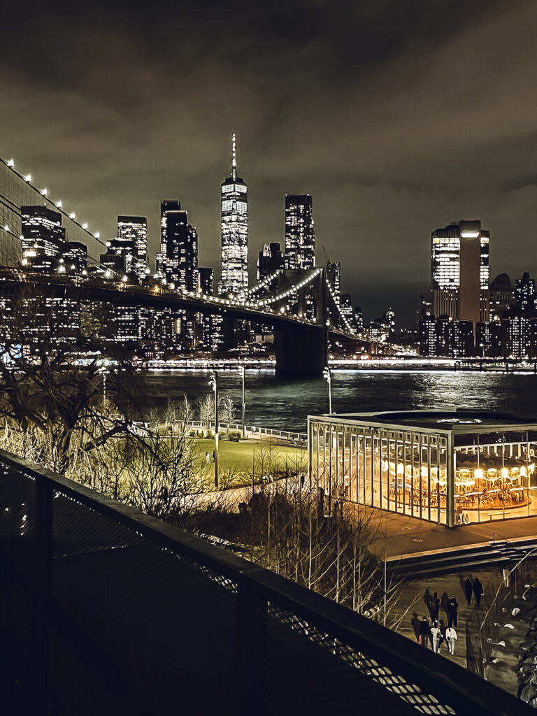 New York City at night