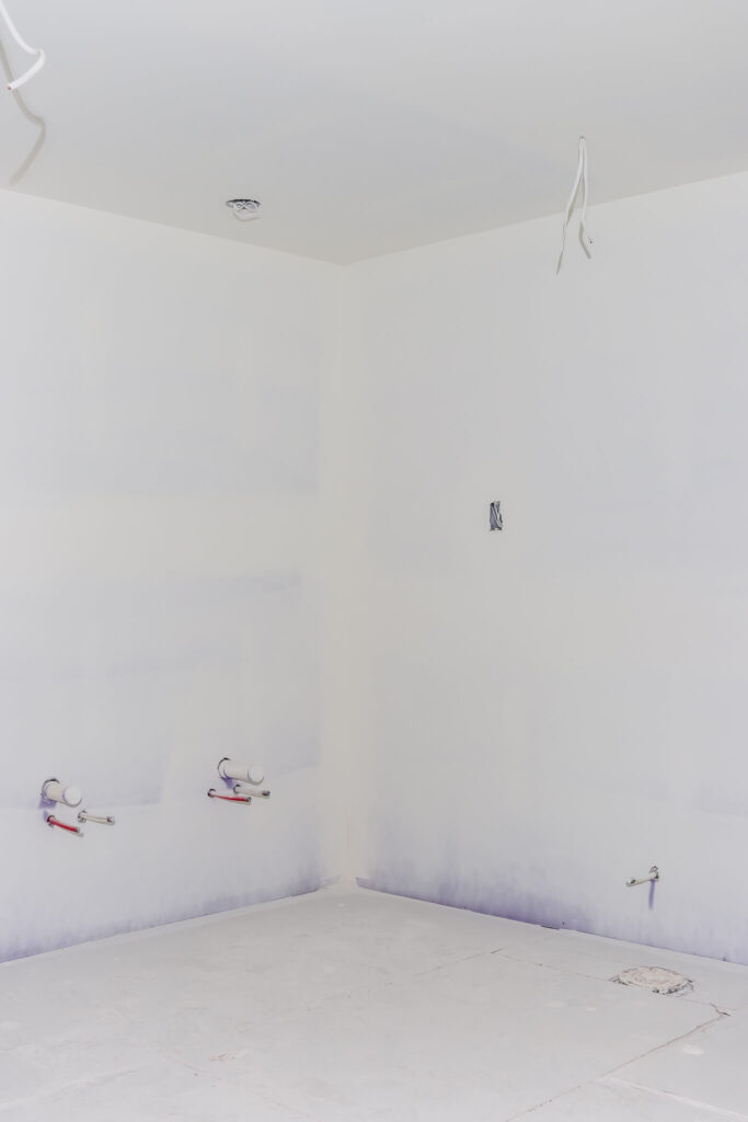 drywall in bathroom
