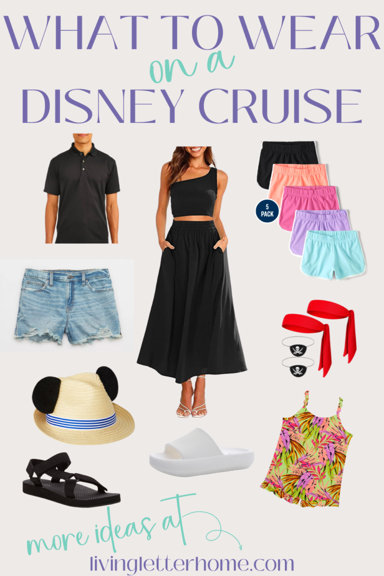 Be fab AND comfy on Your Disney Cruise! - Living Letter Home