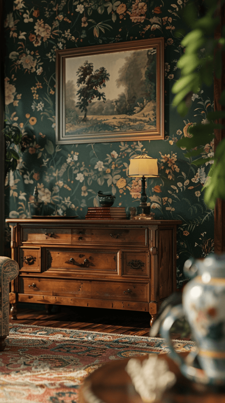 Vibrant Grandmillennial Spring Home Tour: Colorful Style Ideas