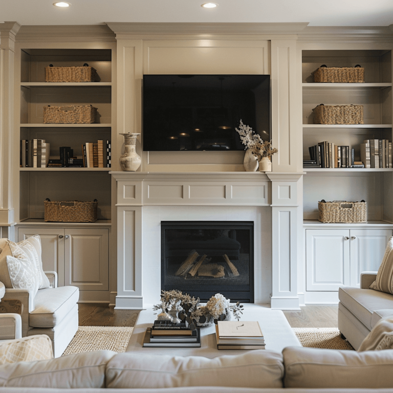 35 Unique Ways to Decorate with a TV Above Your Fireplace - Living ...
