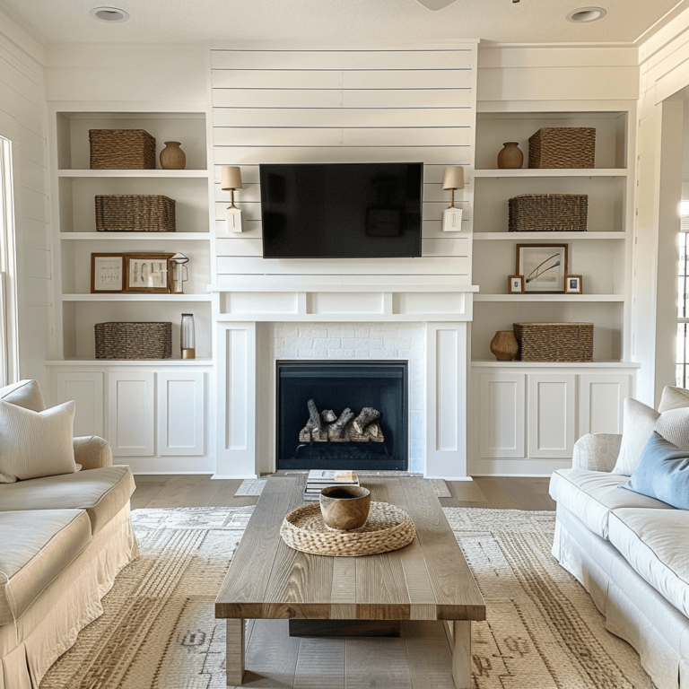 35 Unique Ways to Decorate with a TV Above Your Fireplace - Living ...